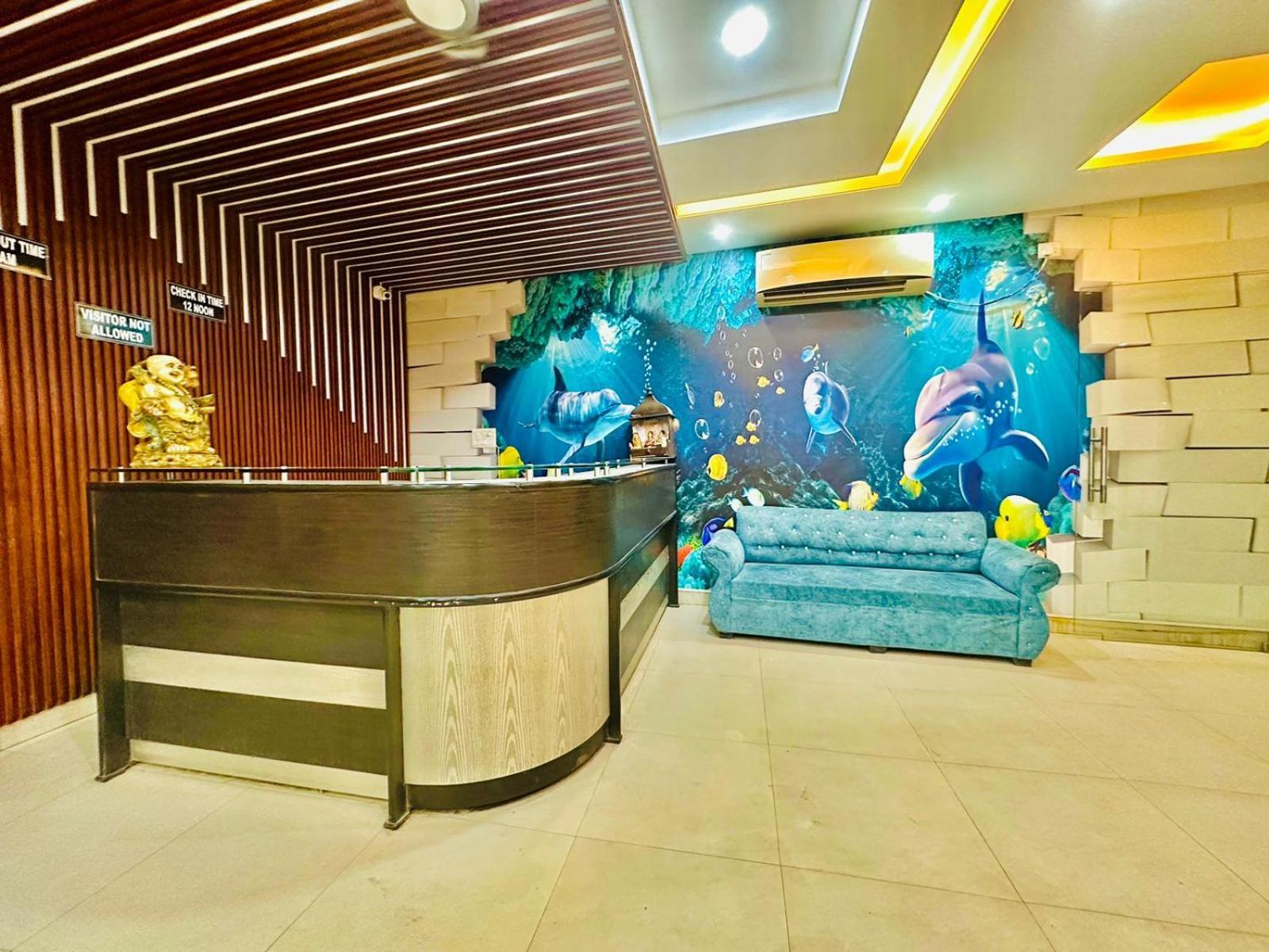Hotel Galaxy Inn Near Delhi International Airport New Delhi Exterior foto
